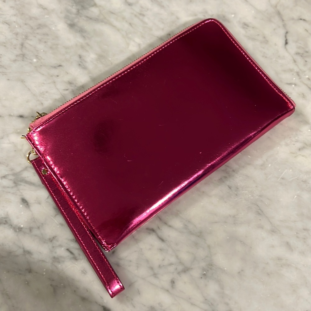 Ban.Do Metallic Pink Getaway Travel Wallet Gem